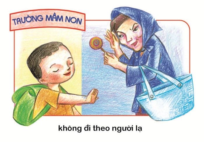 b&eacute; r&egrave;n luyện kĩ năng sống