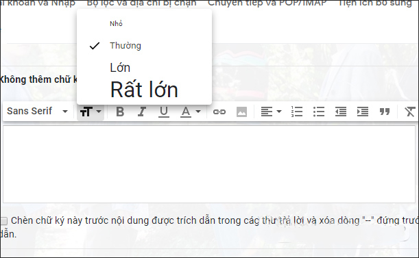 C&aacute;ch tạo chữ k&yacute; Gmail thủ c&ocirc;ng