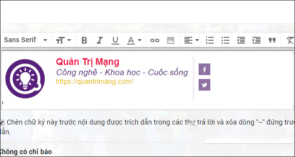 C&aacute;ch tạo chữ k&yacute; Gmail tr&ecirc;n một số website hỗ trợ