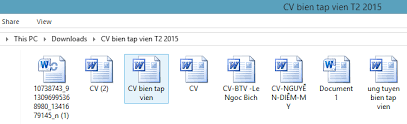 C&aacute;ch đặt t&ecirc;n file CV: Rất nhiều lỗi về đặt t&ecirc;n file khiến lọt mắt xanh của nh&agrave; tuyển dụng