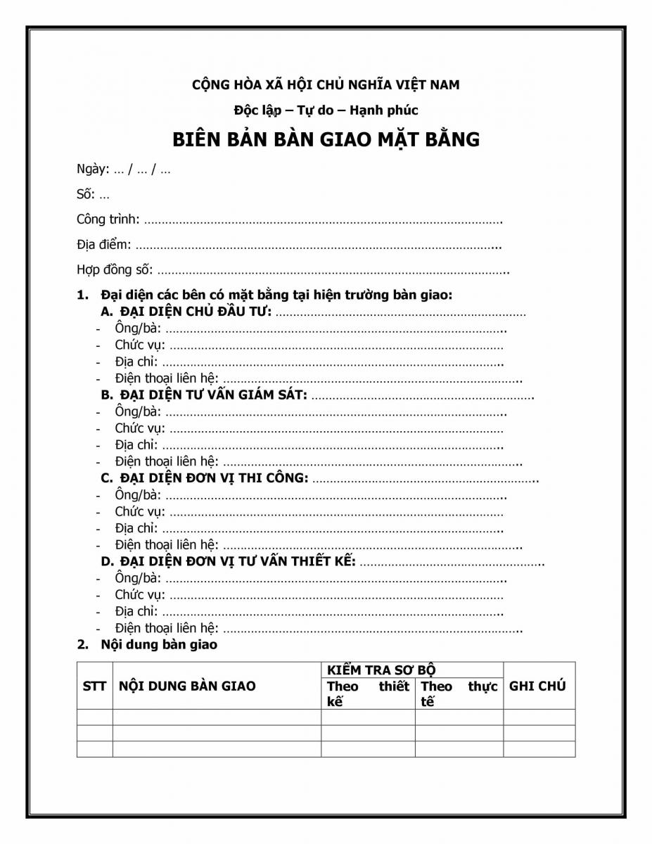 biên bản