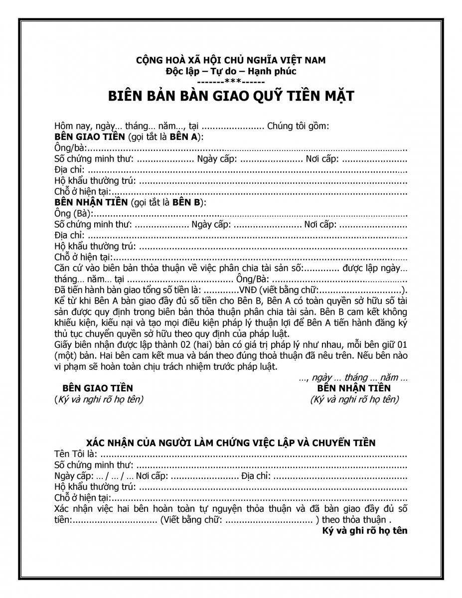 biên bản