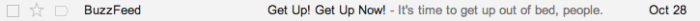 buzzfeed email marketing