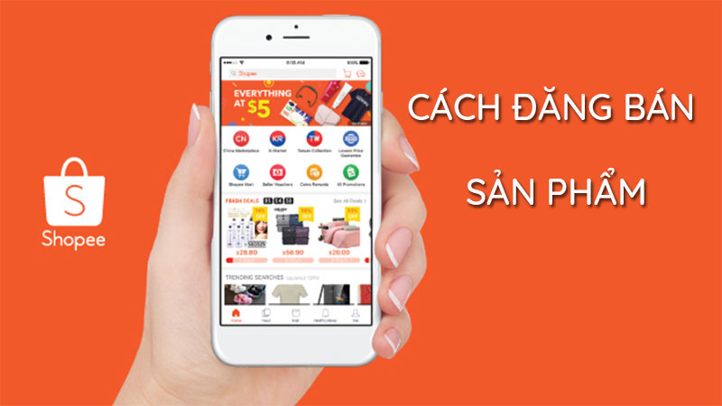 Cách đăng bán sản phẩm trên Shopee sp