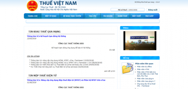 C&aacute;ch nộp BCTC