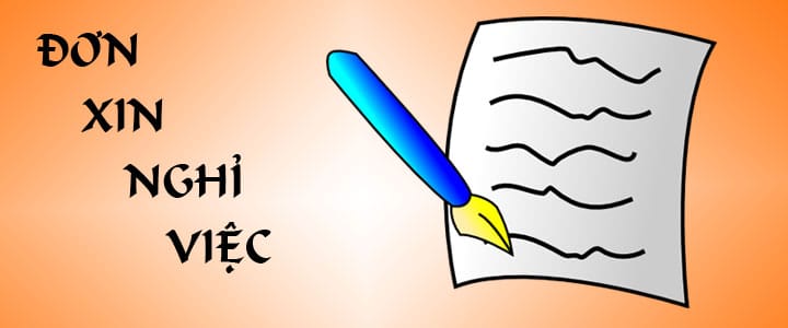 đơn xin nghỉ việc