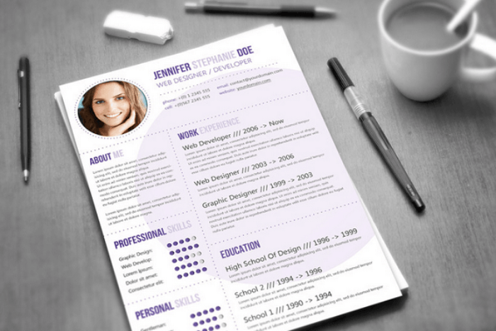 Chuẩn bị mẫu cv mới ấn tượng