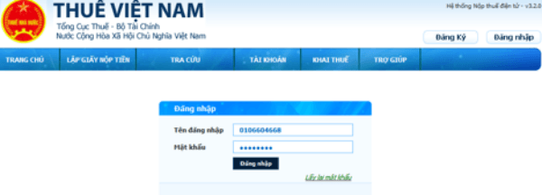 Cục thuế Việt Nam