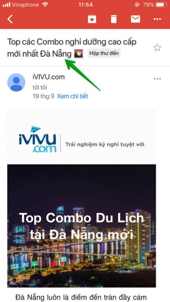email marketing du lịch