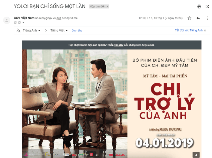 email marketing quảng b&aacute; sản phẩm