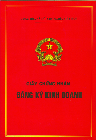 giấy chứng nhận đăng k&yacute; kinh doanh