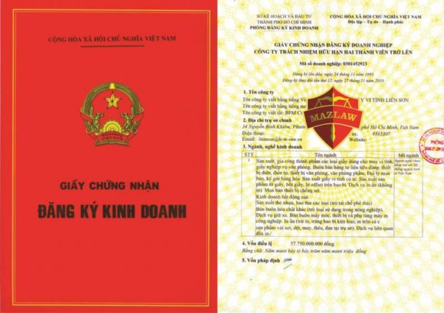 giay dang ky kinh doanh