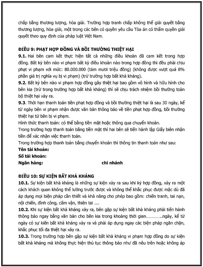 hợp đồng nhượng quyền kinh doanh