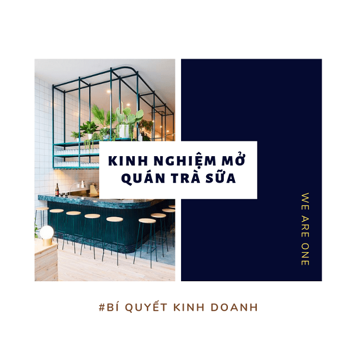 kinh nghiệm kinh doanh tr&agrave; sữa