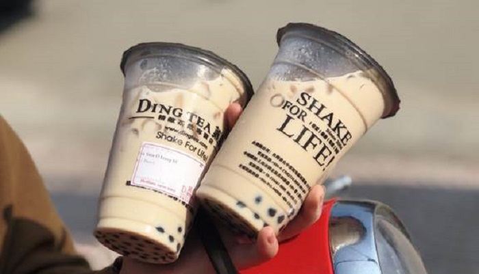 nhượng quyền kinh doanh tr&agrave; sữa ding tea