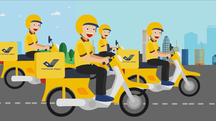 nộp hồ sơ qua bưu điện
