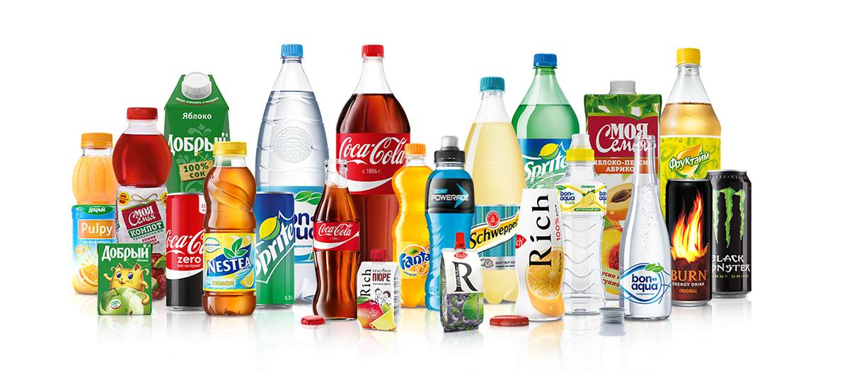 Bộ sản phẩm của Coca Cola tr&ecirc;n thị trường hiện nay
