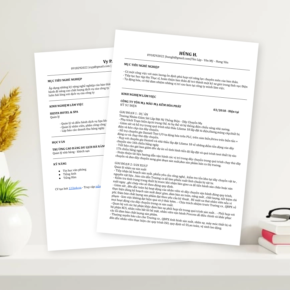 Tải mẫu CV file word Trình dược viên miễn phí