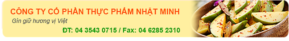 công ty cổ phần thực phẩm nhật minh