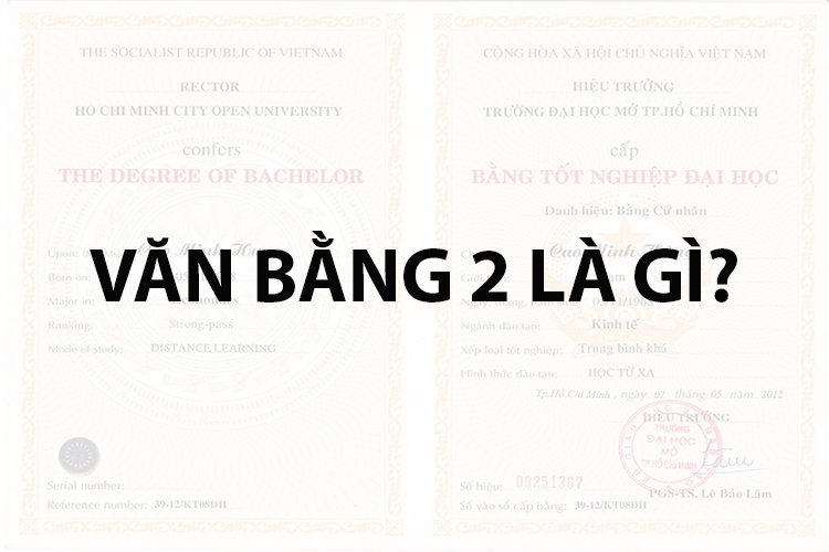 Văn bằng hai là gì