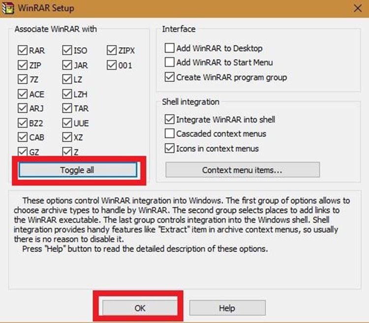 C&aacute;ch c&agrave;i đặt WinRAR