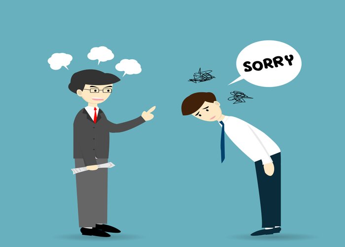 Nhận lỗi của bản th&acirc;n trước khi ph&aacute;n x&eacute;t người kh&aacute;c