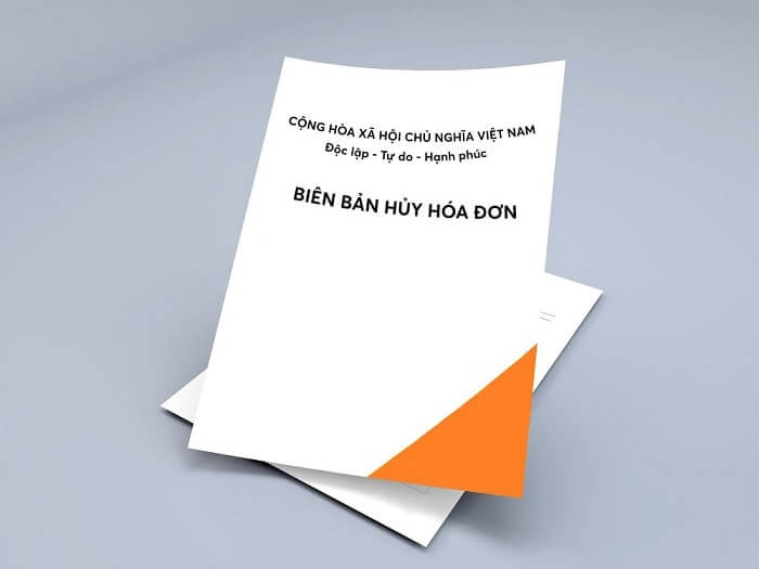 Phân biệt biên bản hủy hóa đơn, thu hồi hóa đơn và điều chỉnh hóa đơn