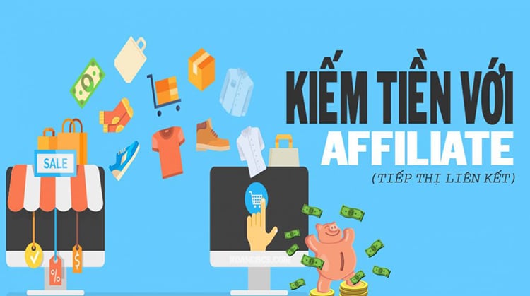 Kiếm tiền trên facebook với Affiliate