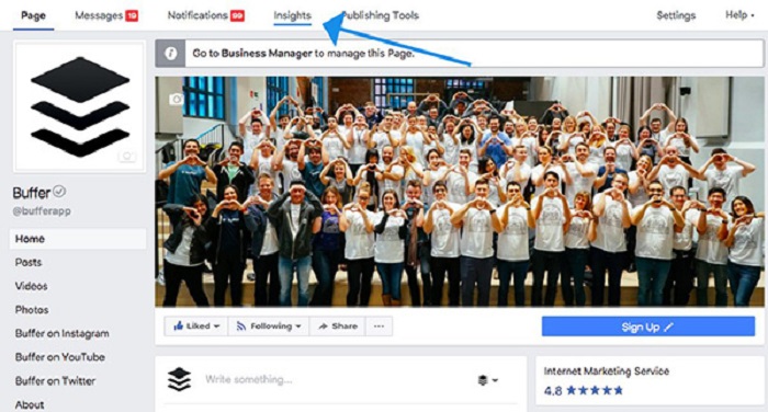 Sử dụng t&iacute;nh năng Pages to Watch của Facebook Marketing