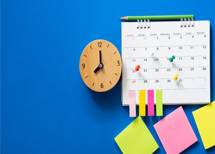 L&ecirc;n lịch tr&igrave;nh với thời gian cụ thể cũng l&agrave; một bước quan trọng