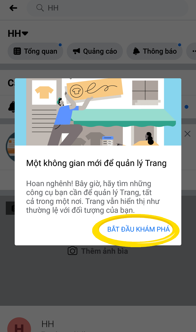 Nhấn tạo t&ecirc;n người d&ugrave;ng