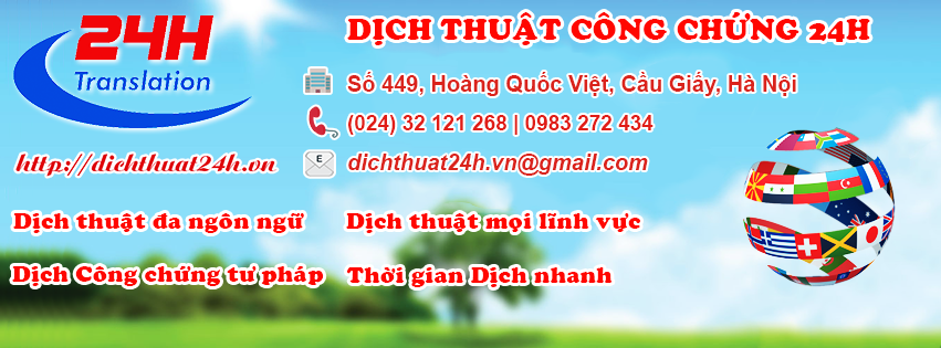 Dịch thuật 24h