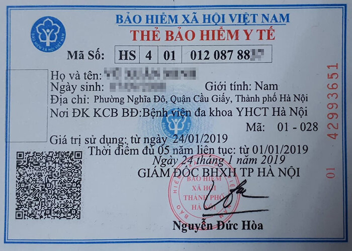 C&aacute;ch đọc th&ocirc;ng tin tr&ecirc;n thẻ bảo hiểm y tế