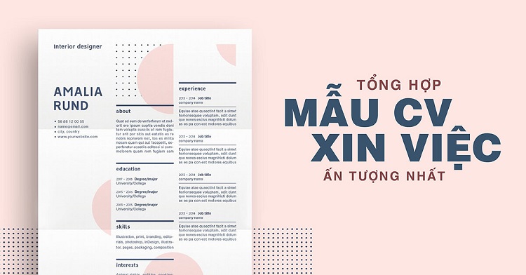 "Hạ gục" nhà tuyển dụng bằng mẫu CV xin việc file word chuẩn nhất