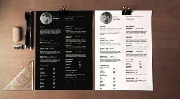 Mẫu CV xin việc chuẩn file word đẹp mắt