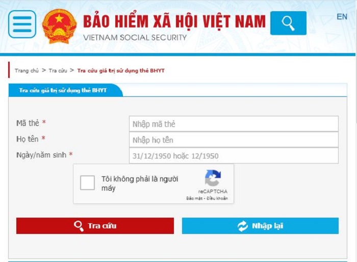 Hướng dẫn c&aacute;ch tra cứu thời hạn sử dụng thẻ bhyt v&agrave; tra cứu gi&aacute; trị sử dụng thẻ bhyt