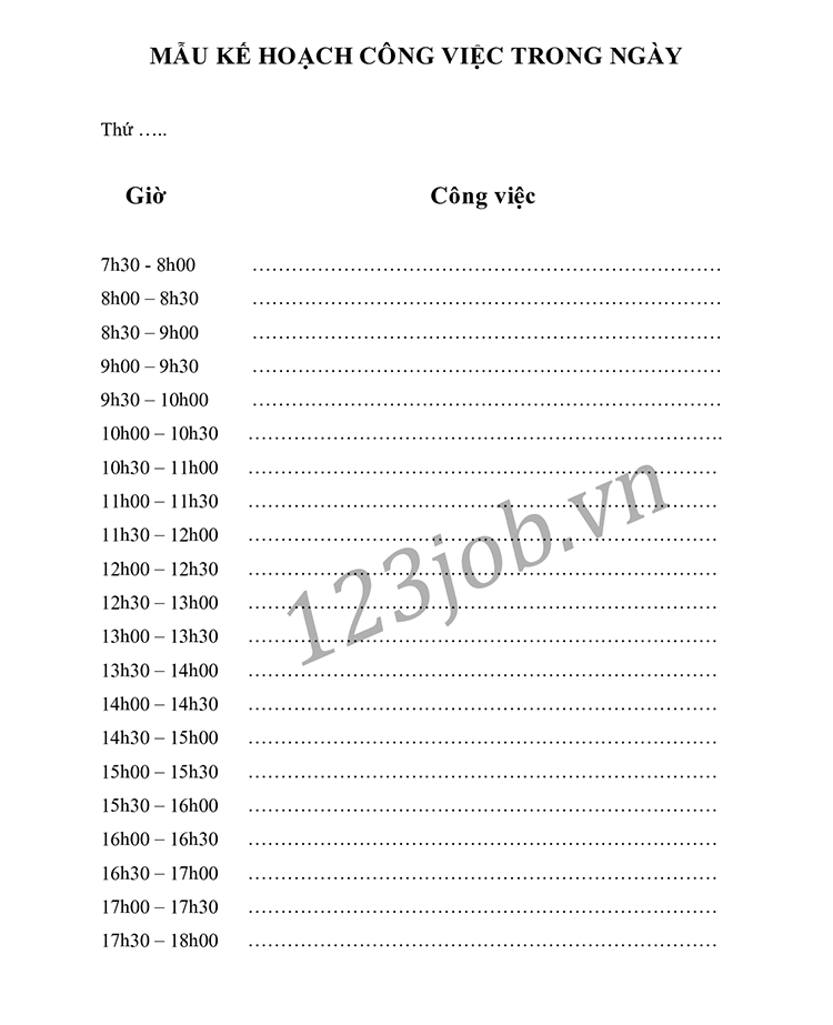 kỹ năng quản lý thời gian