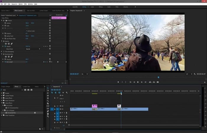 th&ecirc;m hiệu ứng cho video