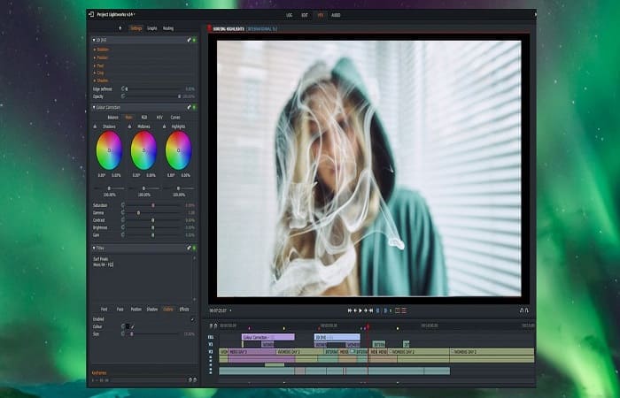 phần mềm chỉnh sửa video lightworks