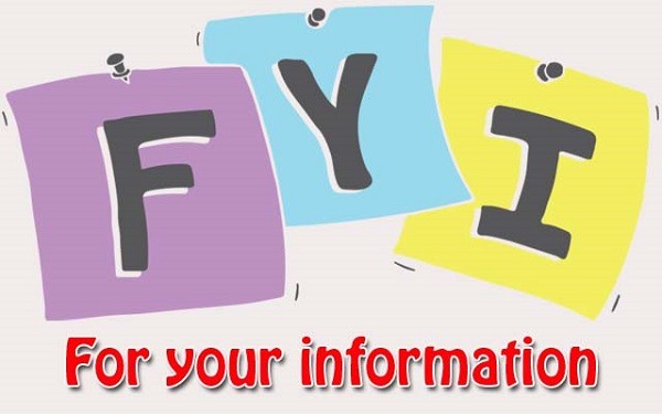 FYI là gì? Những từ tiếng Anh viết tắt trong Email