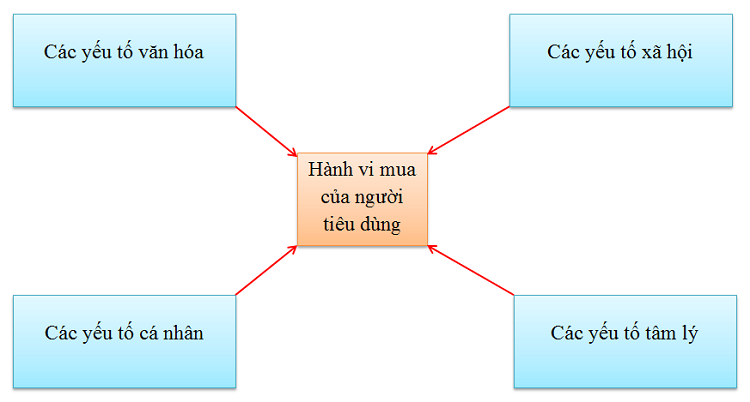 C&aacute;c yếu tố ảnh hưởng đến h&agrave;nh vi mua h&agrave;ng