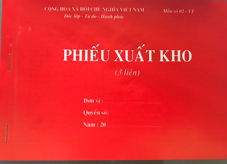 phiếu xuất kho ki&ecirc;m vận chuyển nội bộ