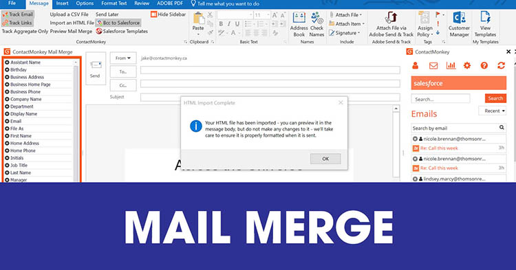 mail merge l&agrave; g&igrave;