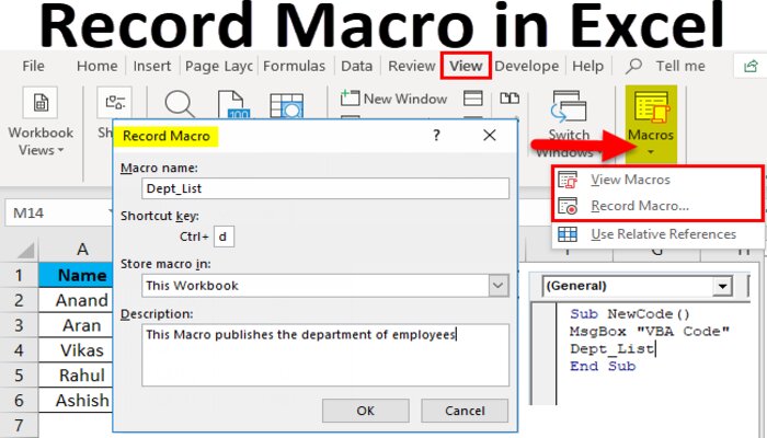Macro trong Excel
