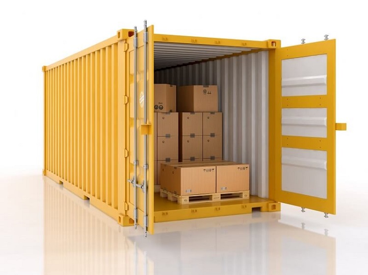đ&oacute;ng h&agrave;ng v&agrave;o container