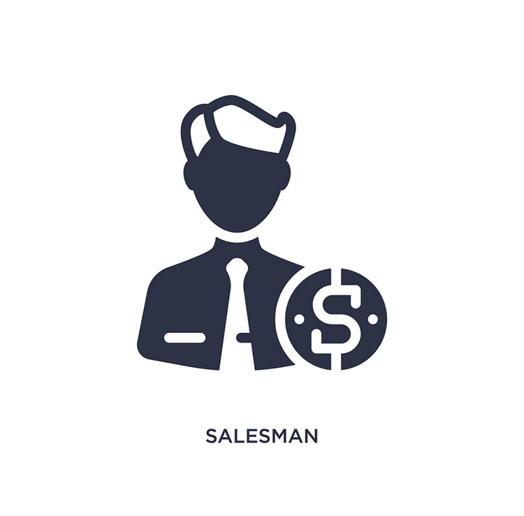 salesman nghĩa l&agrave; g&igrave; 