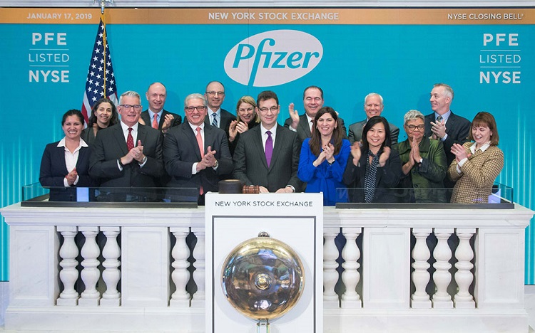 Pfizer l&agrave; h&atilde;ng dược h&agrave;ng đầu nước Mỹ