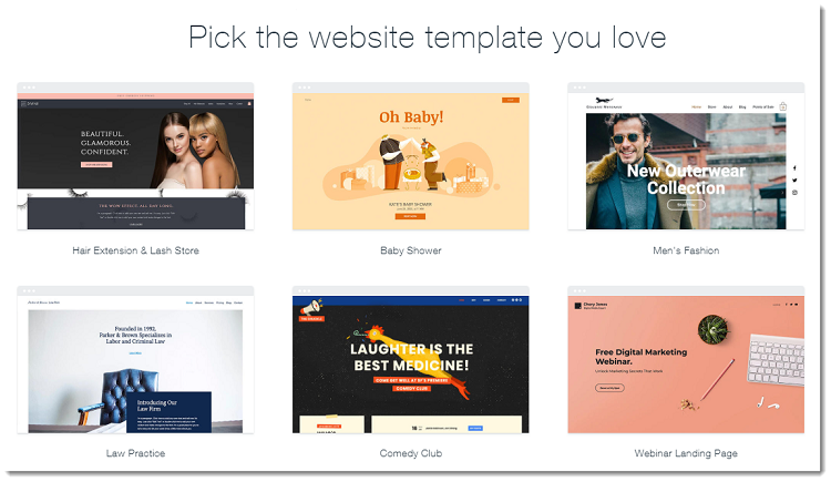 chọn template ph&ugrave; hợp với trang web