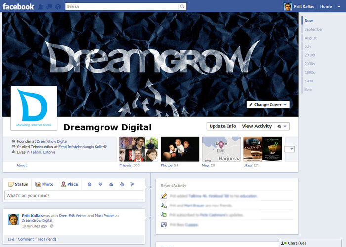 Facebook timeline l&agrave; g&igrave;?