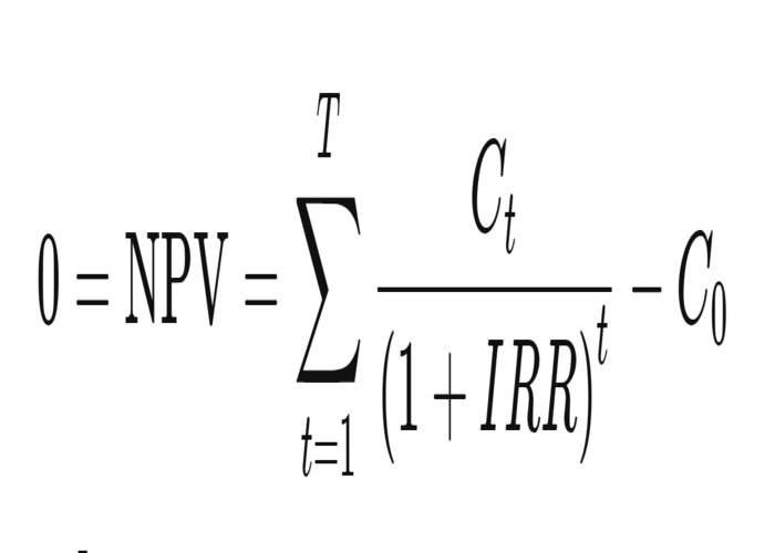 Cách tính chỉ số IRR